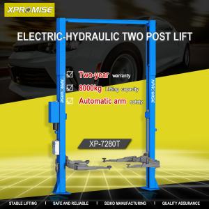 Quality 8000kg Auto Car Hoist 2 Post Hydraulic Car Lift wholesale