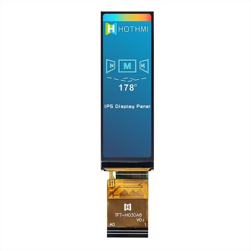 3.0 Inch IPS 268x800 Wide Temperature TFT Display Panel ST7701S For Instrumentation