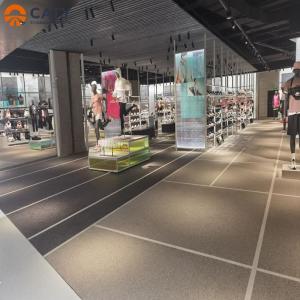 Quality Practical Commercial Rubber Flooring Tiles Anti Skid Wear Resistant wholesale