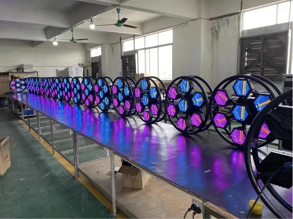 DJ Disco Party Bar Club Stage Effect Lighting with Remote Controller and 200W Power
