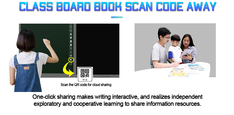 Custom Lcd 4k UHD I3 I5 I7 All in One Smart Digital Interactive White Board