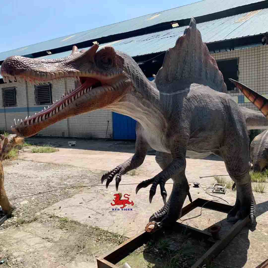 Exhibitions Realistic Animatronic Dinosaur 6m Spinosaurus Model