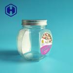 Special Scented Dry Flowers PET Plastic Jars 12OZ With Aluminum Cover