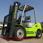 3.5 Ton 20 km/h Diesel Forklift Truck ISUZU Engine Container