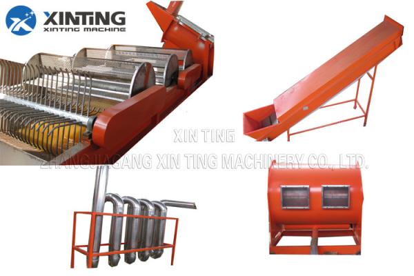 PVC HDPE LDPE PE Garbage Plastic Waste Recycling Machine Plastic Bags Film PS