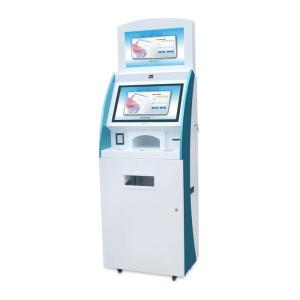 China Free Standing Touch Screen Payment Kiosk 22 Inch Capacitive Self Service Kiosk Machine on sale