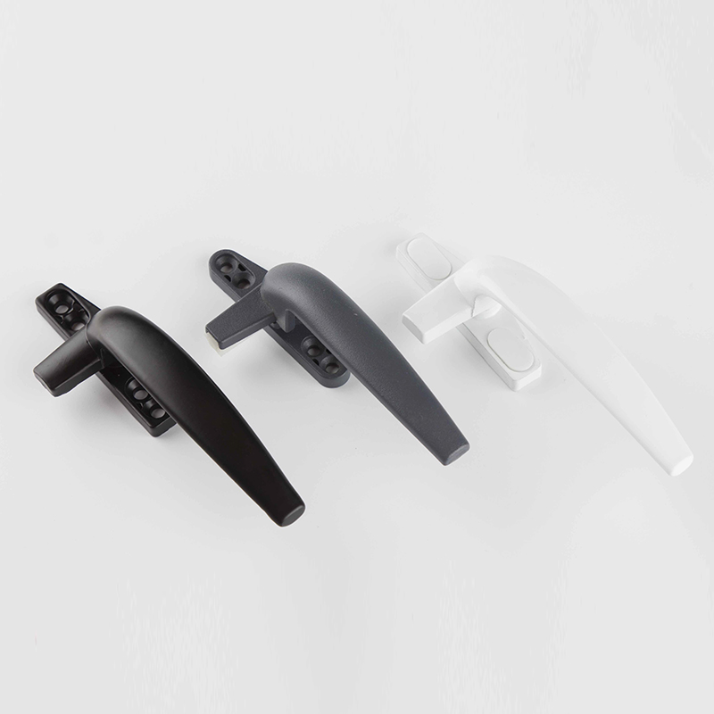 Aluminum Alloy Wheel Material Round Handle T-Handle Casement Window with Two Point Lock