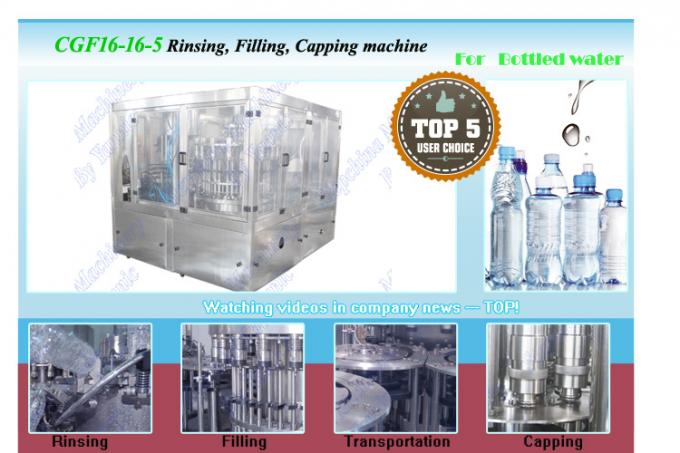 Large Automatic Water Filling Machine , Drinking Water Production Line 7000 B/H