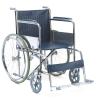 Buy cheap Footrest Chrome Basic Folding Wheelchair , Collapsible Wheelchair Lightweight from wholesalers