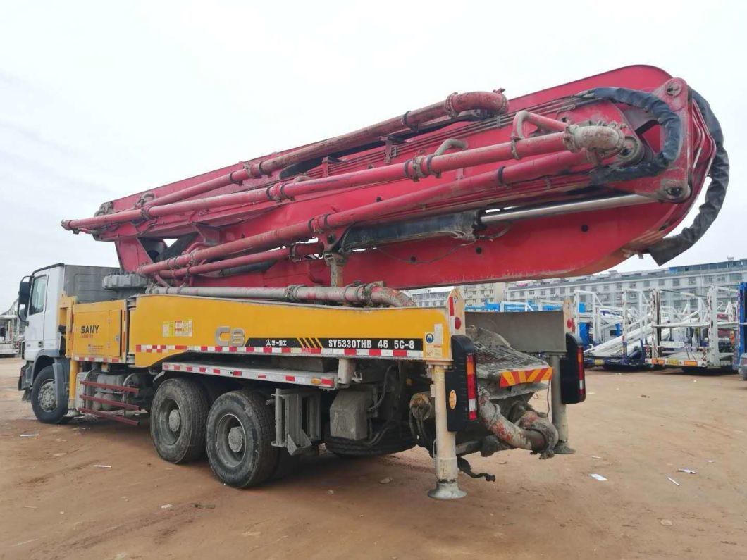 2013 Used Construction Equipment 46 Meter Truck Mounted Concrete Pump