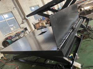 Quality Black Color 3500KG Hydraulic Loading Equipment Platform Elevating Dock Lift With Electric Lip wholesale