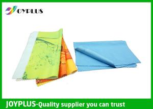 Quality Eco Friendly Microfiber glass cleaning Cloth , Colorful Microfiber Lens Cleaning Towel wholesale