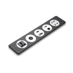 Quality Commercial Flush Desk Mounted Sockets Power Grommet European Oxidized wholesale