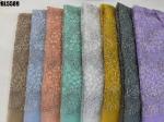 Luxury indian embroidery lace handmade beaded bridal voile lace fabric Bead