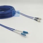 Duplex Armored Patch Cord 30m FC LC 3.3mm Blue LSZH Rodent Resistant FTTH