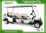 Comfortable Electric 8 Seater Golf Cart For Sightseeing 114MM Grounding
