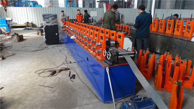 Aluminum Rolling Shutter Door Slats Roll Forming Machine 15-20m/min