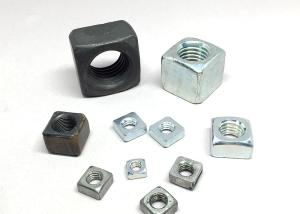 Quality Grade 8.8 Square Nut Steel Carbon Steel Galvanized White Zinc Plated DIN557 wholesale