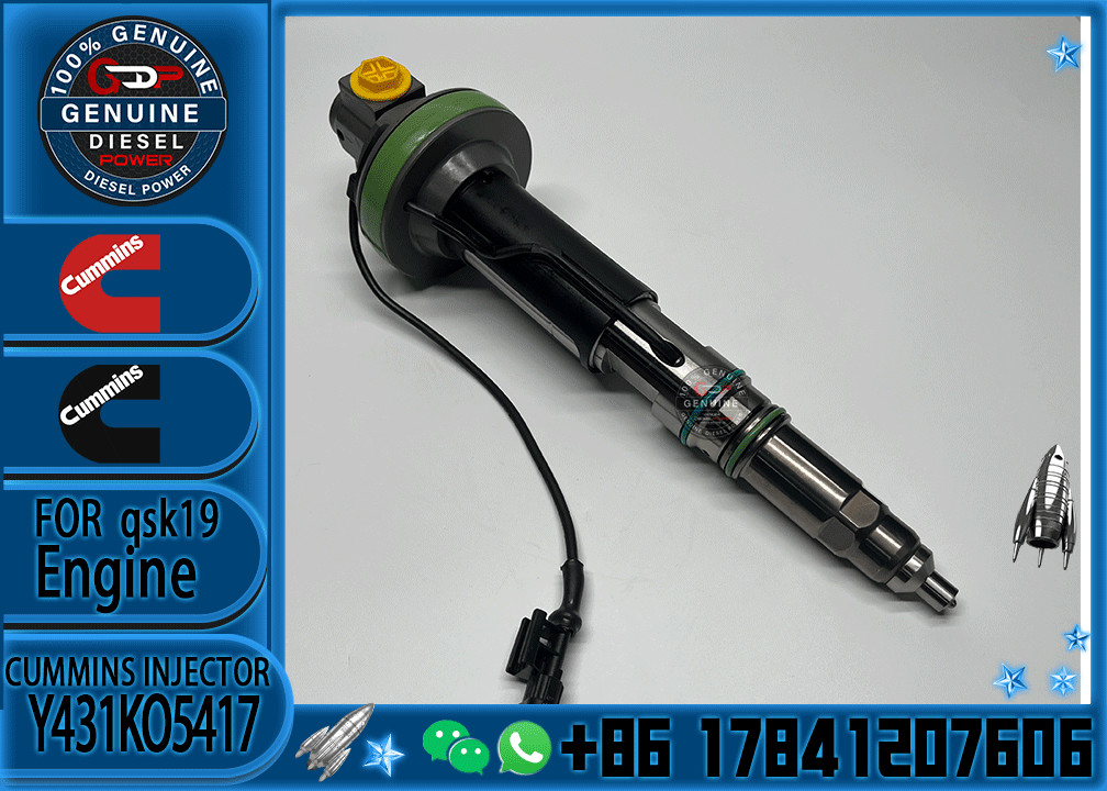 Diesel Engine Injector QSK19 Fuel Injector Y431K05417 4955525 Y431K05248 Y431K05558 FOR C-UMMINS Y431KO5417