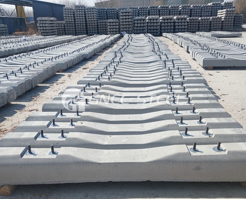 Heavy Load Handling Precast Concrete Railway Sleepers For Sale