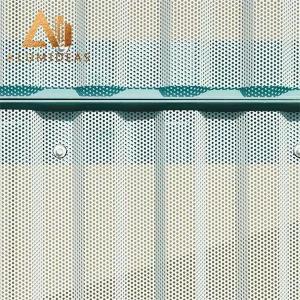 Quality Corrugated perforated aluminum panel wholesale