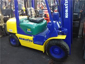Quality Komatsu second-hand 3 ton forklift three msat wholesale