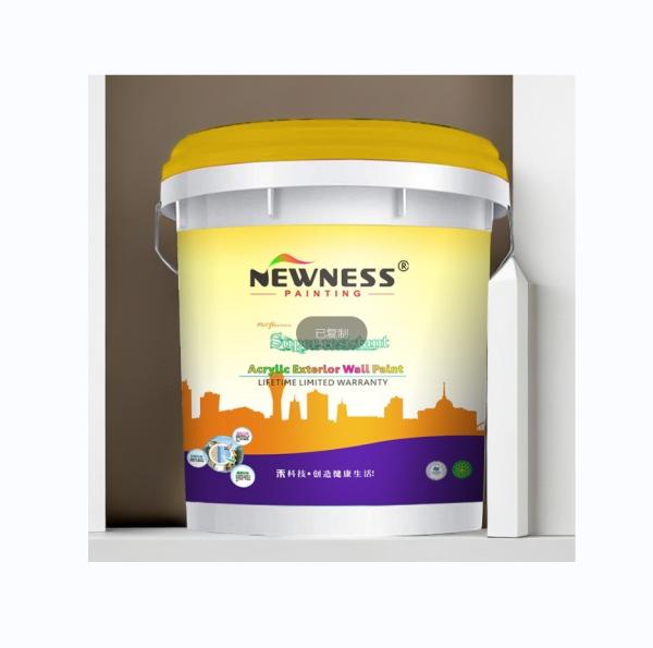 Stone Texture Elastomeric Waterproofing Paint with Crack Resistance and