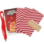 36x56inch 30 Microns Custom Plastic Gift Bags Christmas Present