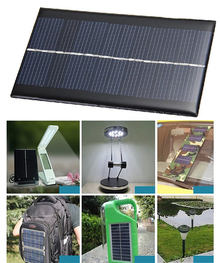 12 Cells Epoxy 1W 6v 9v 12 Volt Mini Solar Panels