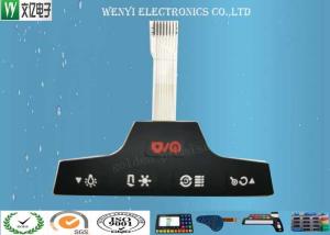 Quality PU Coating Silicone Rubber Overlay PET 0.125mm Circuit Membrane Keypad wholesale