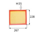 Car Air Filter Original Replacement For AC VAG OE Products
