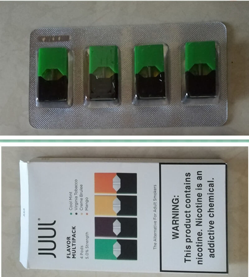 Factory oem e-cigarette accessories 0.9ml Myle pods CUBAN ICE PEPPERMINT MANGO STRAWBERRIE for Myle flat Vape device
