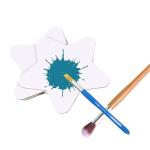 3mm Star Shape Artist Canvas Panels Non Toxic Cotton Blank Stretched Canvas