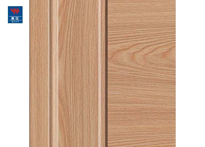 Waterproof Eco-Friendly Wood Plastic Panel Modern Bathroom Design Interior WPC Doors