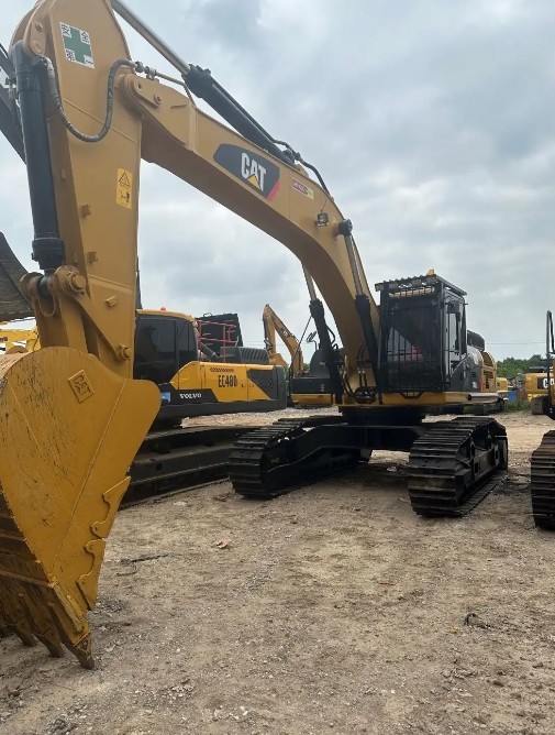 Used Cat340D2L 340 340D Caterpillar Crawler Excavator 40 tons Original Japan CAT340 Heavy Machine With EPA