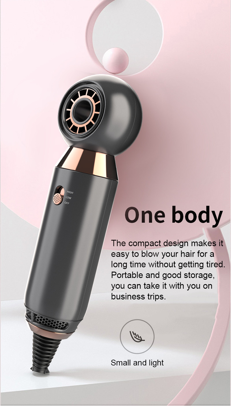 One Step 60Hz Portable Travel Hair Dryer For Outdoors