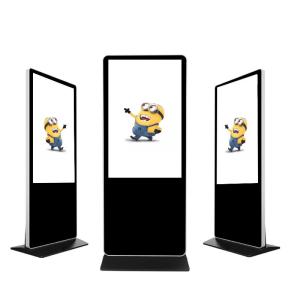 Quality Customized Super Slim Floor Standing Digital Signage 1920×1080 Resolution wholesale
