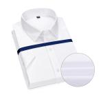 Vintage 100% Cotton Working Silk Print Dress Business Shirts for Men No Iron