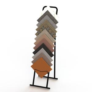 Quality Foldable 12 30x30cm Ceramic Sample Board Display Racks wholesale