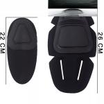 Professional Protection Gear Black Polyester Frog Suit Knee Pads and Elbow