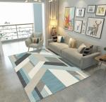 Special Geometric North European Household Living Room Floor Carpet Special