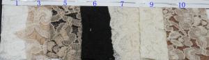 Quality Elastic Flower Cotton Nylon Lace Fabric Elegant Anti Shrink CY-LW0018 wholesale