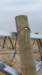 Anti Corrosive Vineyard Trellis Construction Metal Line Vineyard Posts 2.5mm