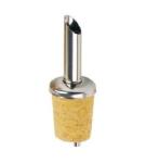 Easy to Use 304 Stainless Steel Olive Oil Liquor Wine Pourer with Cork Stopper