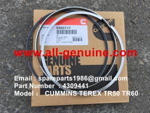 Quality CUMMINS TEREX 4309441 RING PISTON SET NHL MINING DUMP TRUCK TR35 TR50 TR60 TR100 3305B 3305F 3303 3307 TR45 TR70 MT4400 wholesale