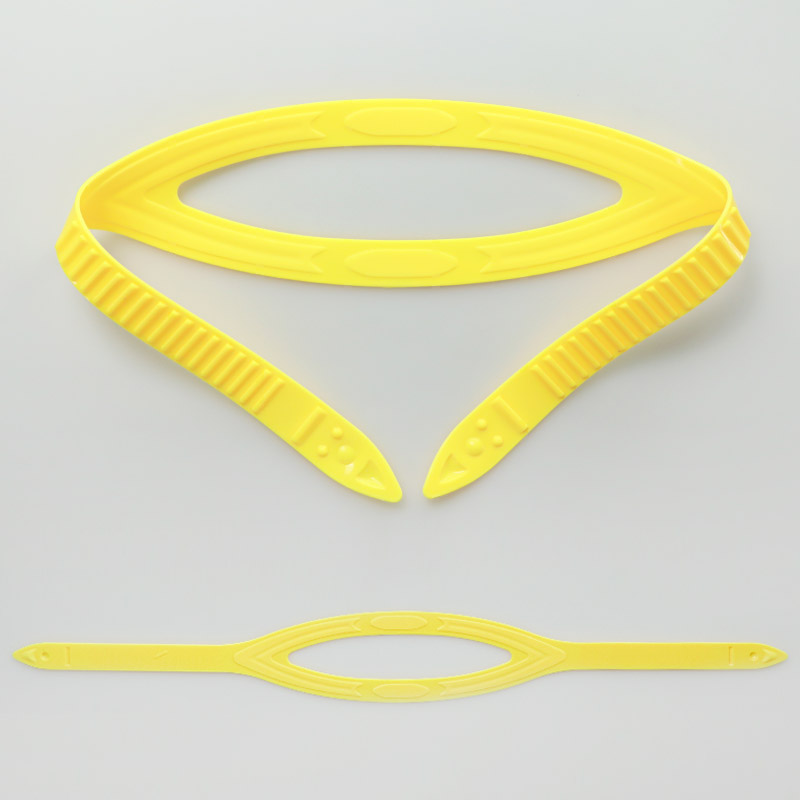 Adjustable Scuba Diving Accessories Liquid Silicone Mask Strap For Swimming