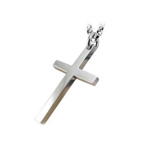 Quality Sterling Silver Cross Pendant with 925 Silver Chain Necklace(N6030803) wholesale