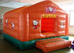 Quality Double Sewing PVC Tarpaulin Inflatable Jumping Castle Hello Kitty Bounce House wholesale
