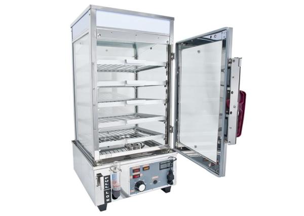 Cheap 5 Layers Food Warmer Showcase Mechanical Steamer Display 50-100℃ for sale
