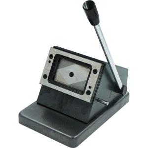 Quality Manual PVC Die Card Cutter For Business ID Card Production Machine In Black wholesale